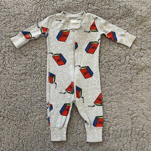 Hanna Andersson Juice Box Footie Pajamas 0–3M Organic Cotton Baby Unisex